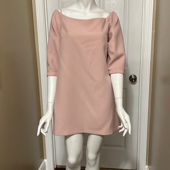 BCBGMaxAzria Dresses & Skirts - BCBG MaxAzria Off-Shoulder Mini Dress